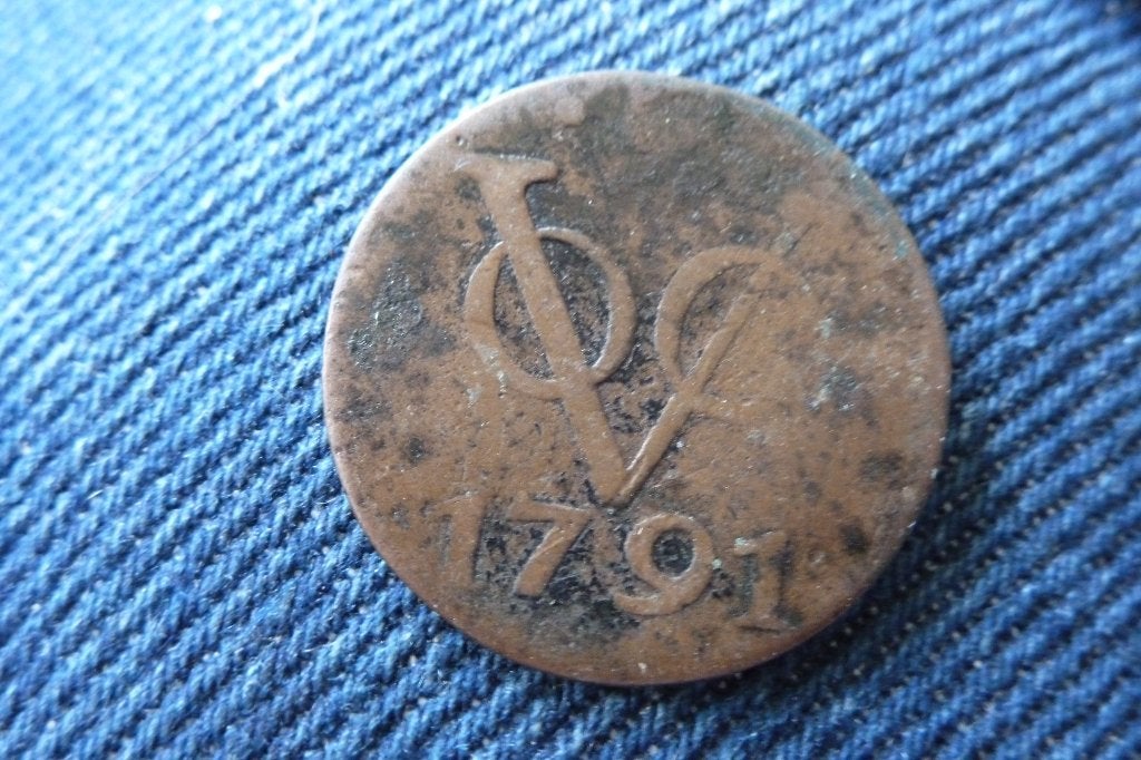 Provinciaal - oude VOC duit 1791 Utrecht (n 71, Ophalen of Verzenden, Vóór koninkrijk, Overige waardes, Losse munt