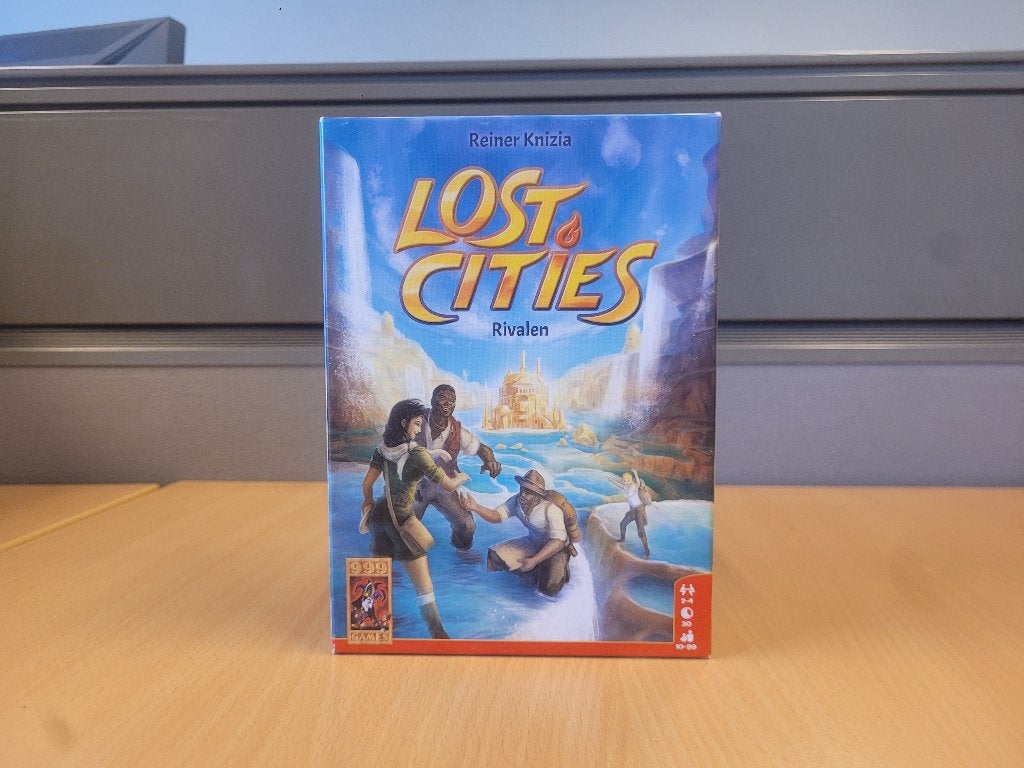 Lost & Cities Rivalen Kaartspel 999 Games Zo Goed Als Nieuw, 999 Games, Ophalen of Verzenden, Zo goed als nieuw, Vijf spelers of meer