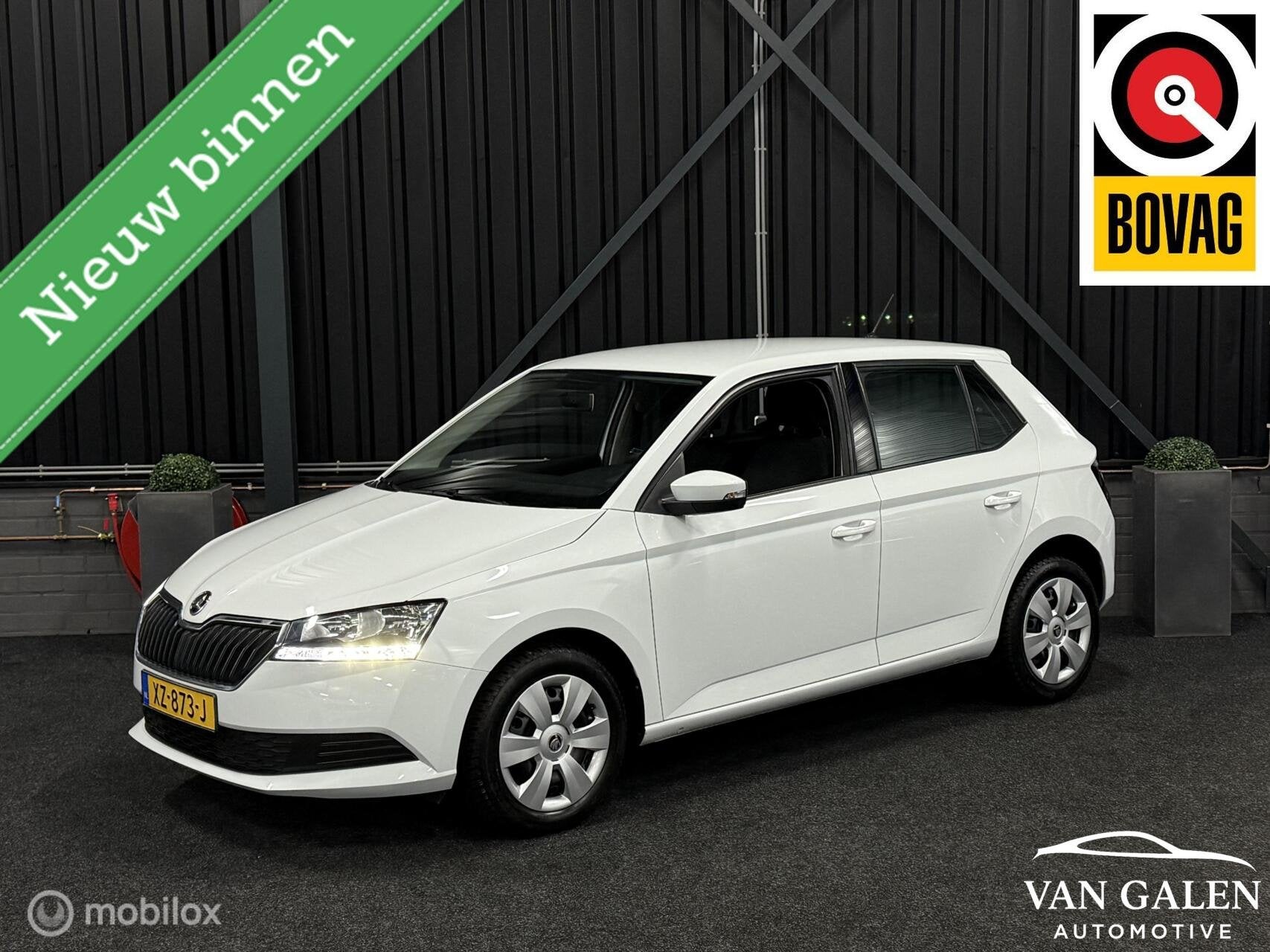 Skoda Fabia 1.0 Active NAP|Airco|Trekhaak|Carplay|APK, Auto's, Skoda, 12 maanden, Gebruikt, Euro 6, 540 kg