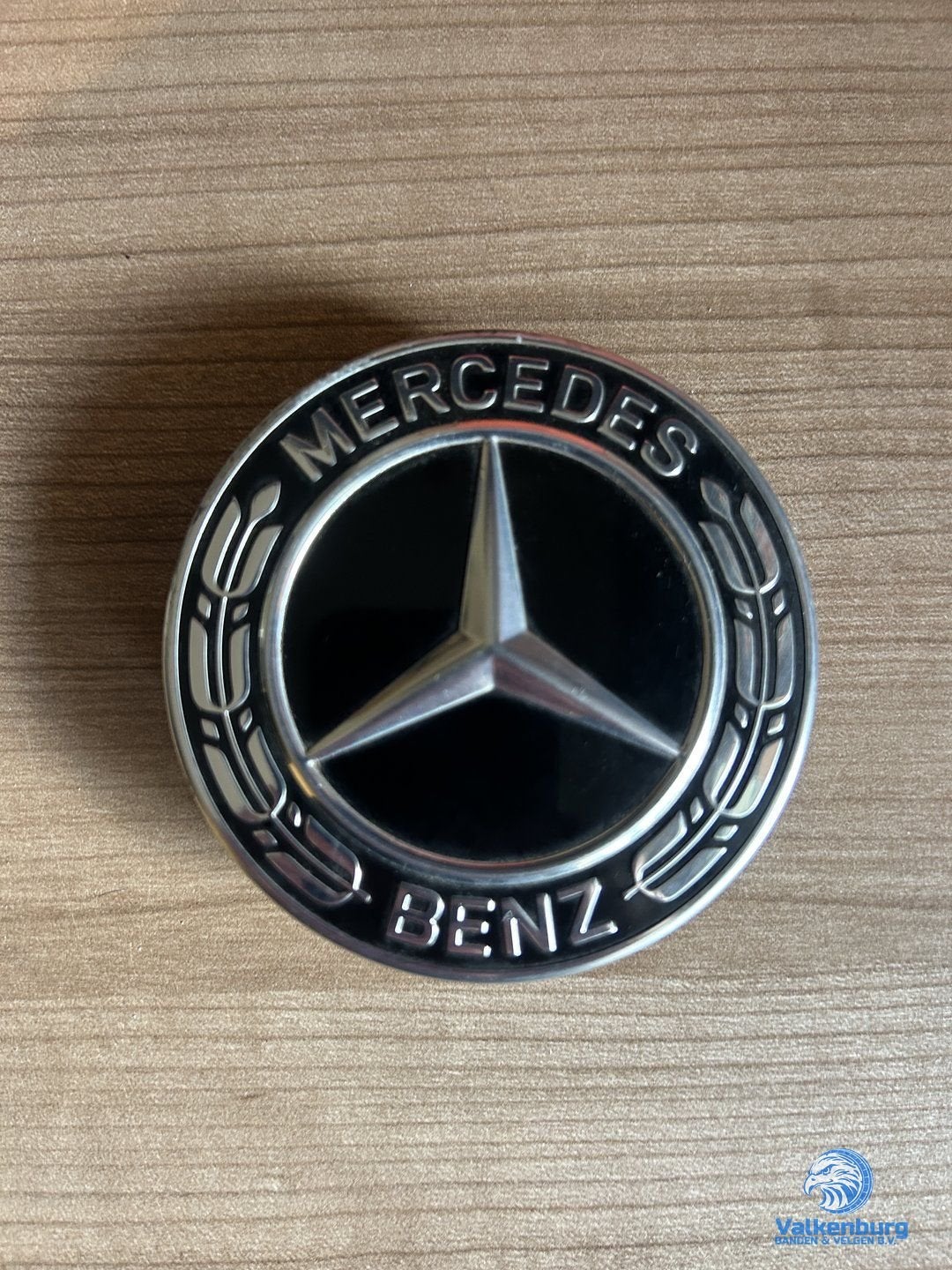 ORIGINELE Mercedes Benz naafkap naafdop zwart chroom NIEUW M, Gebruikt, -, -, Ophalen of Verzenden