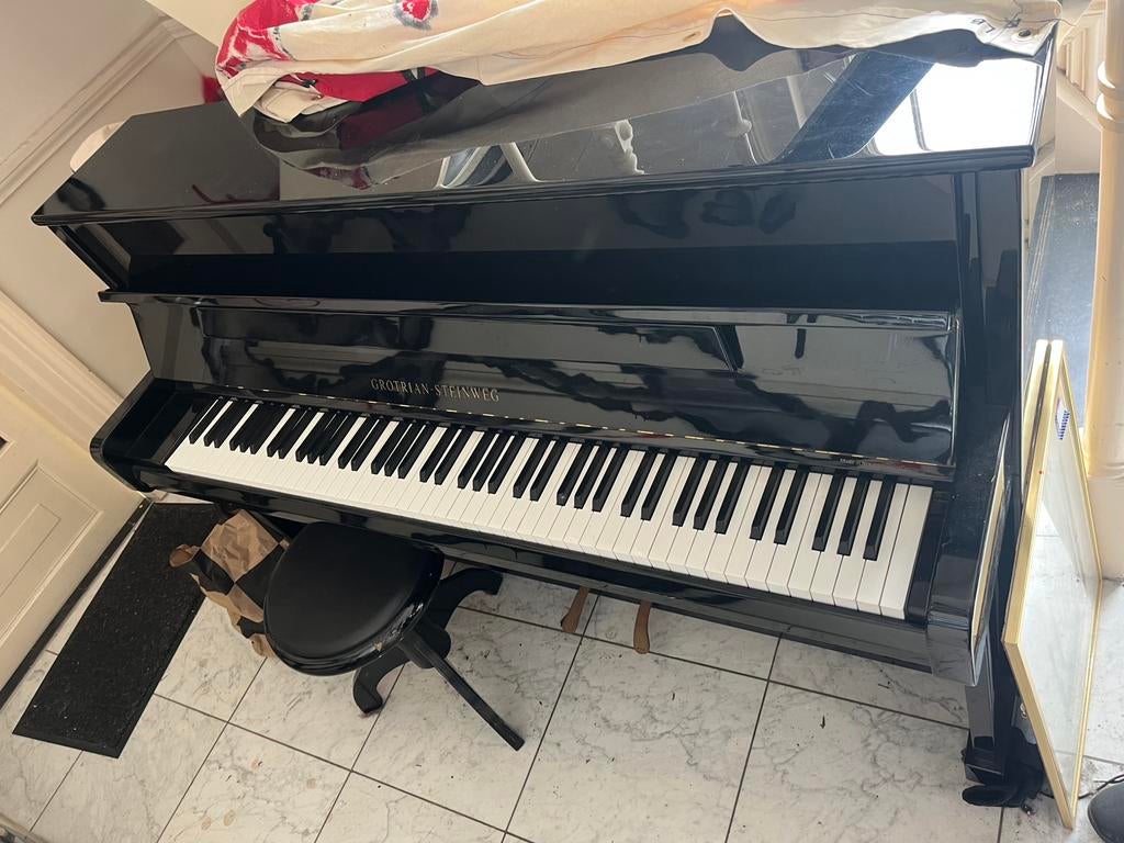 Grotrian Steinweg Cristal, Ophalen of Verzenden, Zo goed als nieuw, Zwart