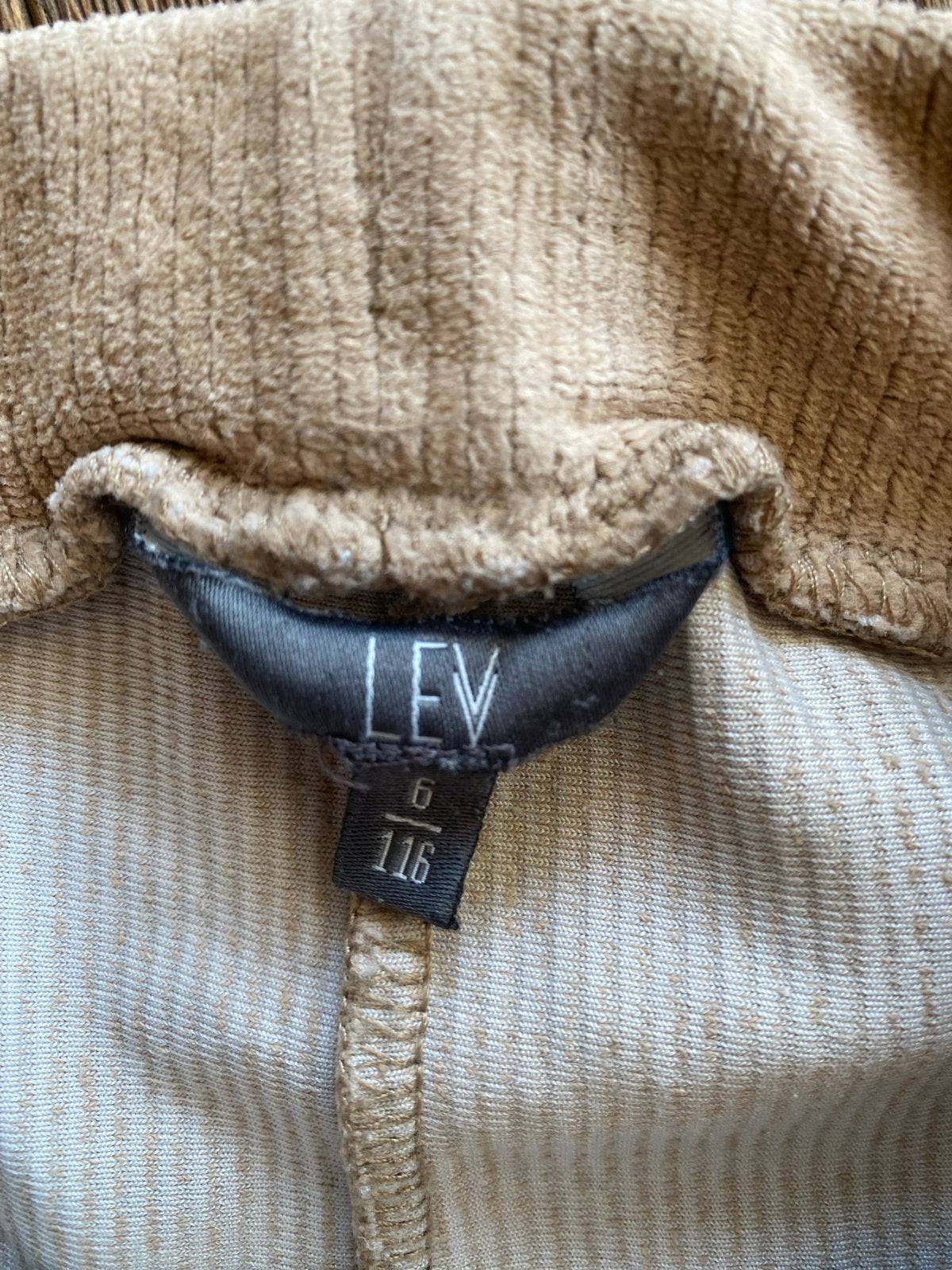 LEV ribbroek maat 116, Ophalen of Verzenden, Zo goed als nieuw, Meisje