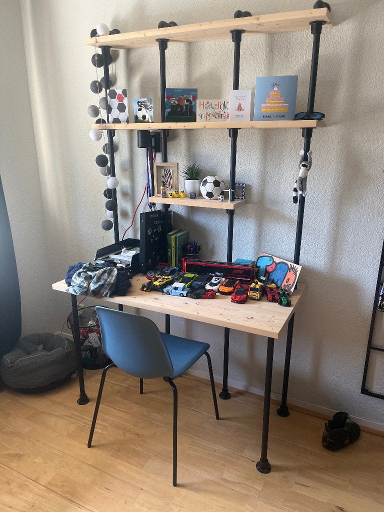 bureau, Ophalen, Demontabel, Gebruikt, 120 cm