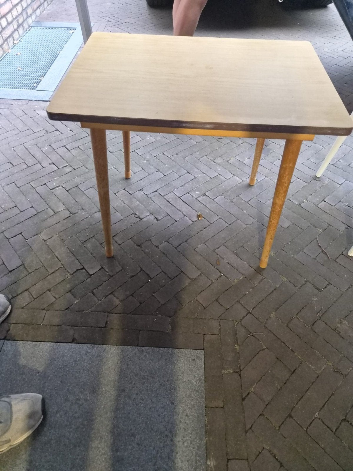 houten schooltafel, Ophalen, Minder dan 50 cm, Gebruikt, 50 tot 100 cm