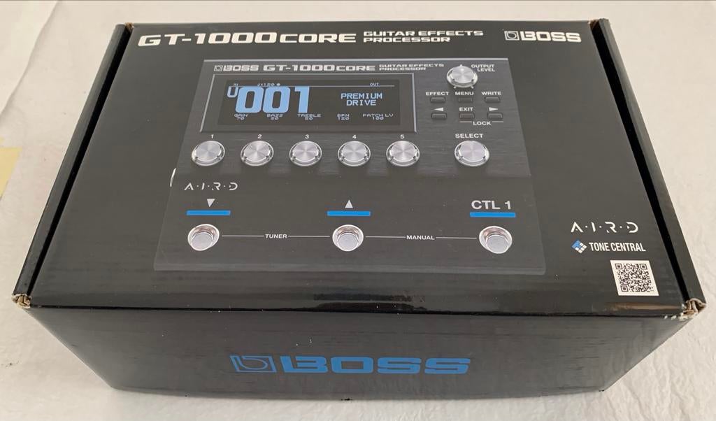 Boss GT-1000 Core Multi-effect Processor Gitaar, Muziek en Instrumenten, Effecten, Ophalen of Verzenden, Zo goed als nieuw, Multi-effect