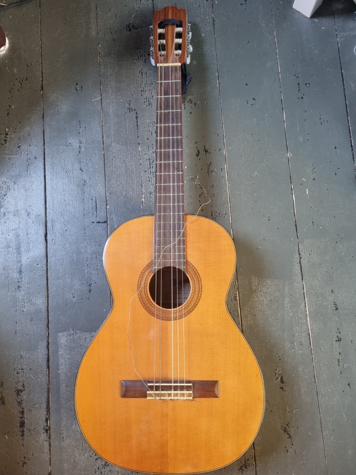 Ibanez 323 Klassieke Gitaar - Vintage Japans, Muziek en Instrumenten, Ophalen, Gebruikt, Klassieke of Spaanse gitaar