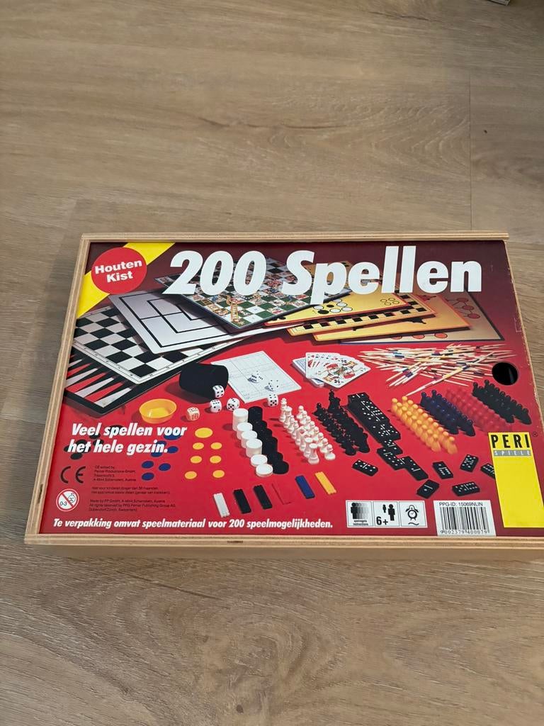 Spellendoos, Ophalen of Verzenden, Zo goed als nieuw