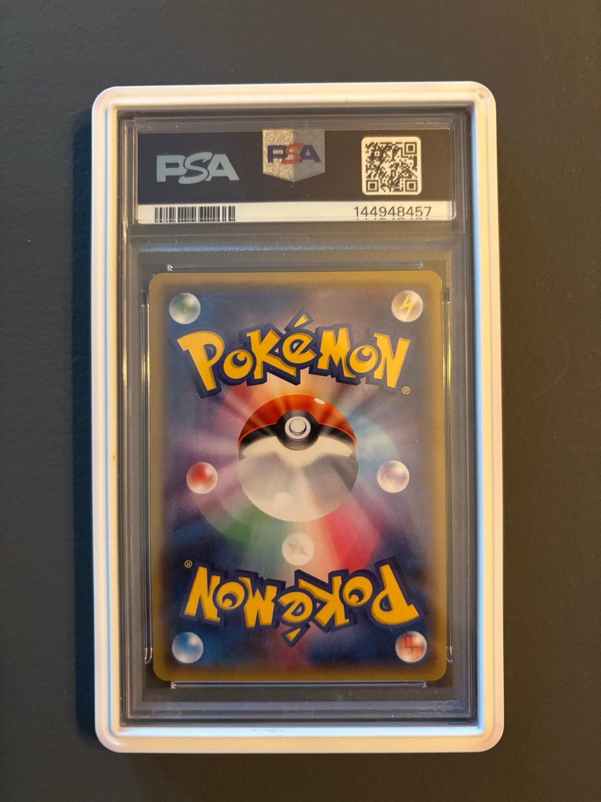PSA 9 Skulls Pikachu Full Art Special Box P.G.P. Promo, Ophalen, Nieuw, Losse kaart