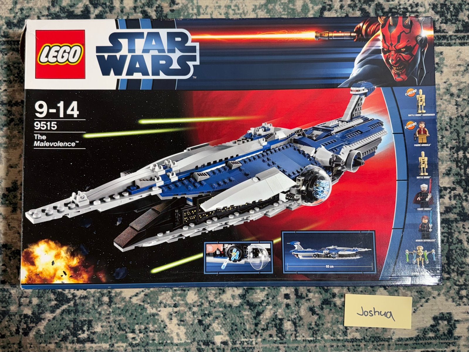 LEGO Star Wars 9515 The Malevolence - Mint Conditie