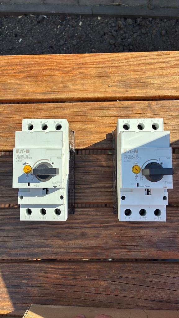eaton motorbeveileging schakelaar max 65A, Ophalen of Verzenden, Zo goed als nieuw