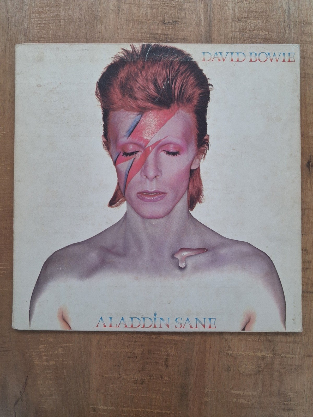 David Bowie - "Aladdin Sane" UK 1st press, Cd's en Dvd's, Vinyl | Rock, Ophalen of Verzenden, Gebruikt, 12 inch, Poprock