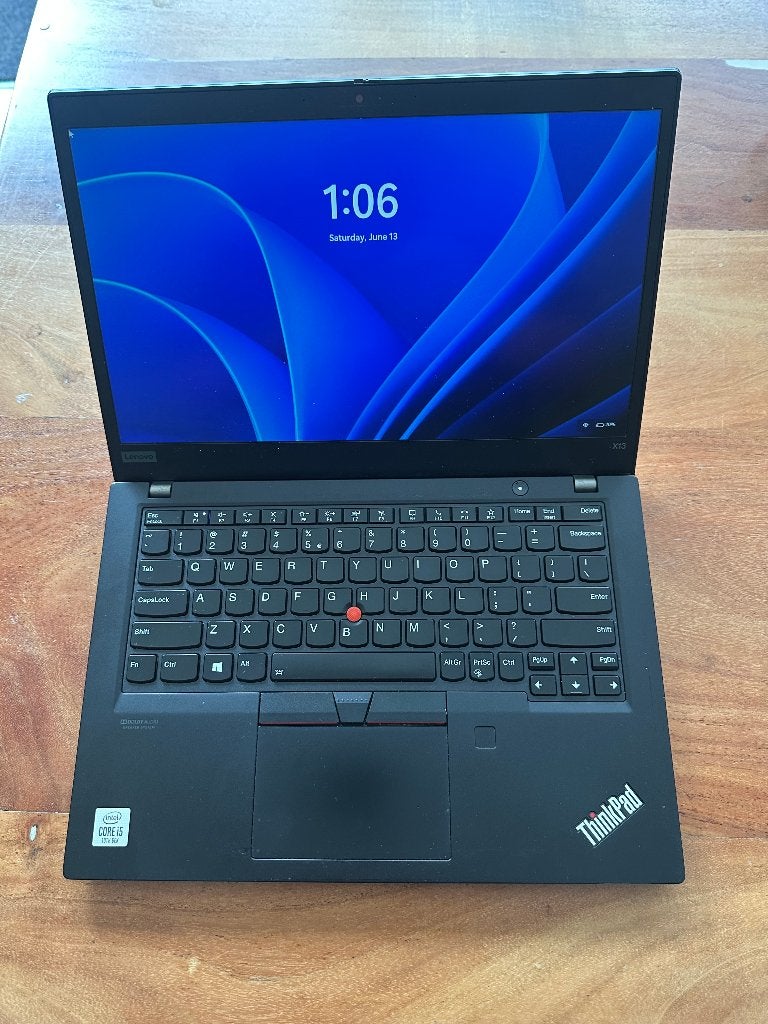 Lenovo Thinkpad X13 i5 10210U 8gb 256gb SSD 13.3" FHD, Lenovo, 8 GB, 13 inch, Intel® Core™ i5-10210U (10th Generatie)