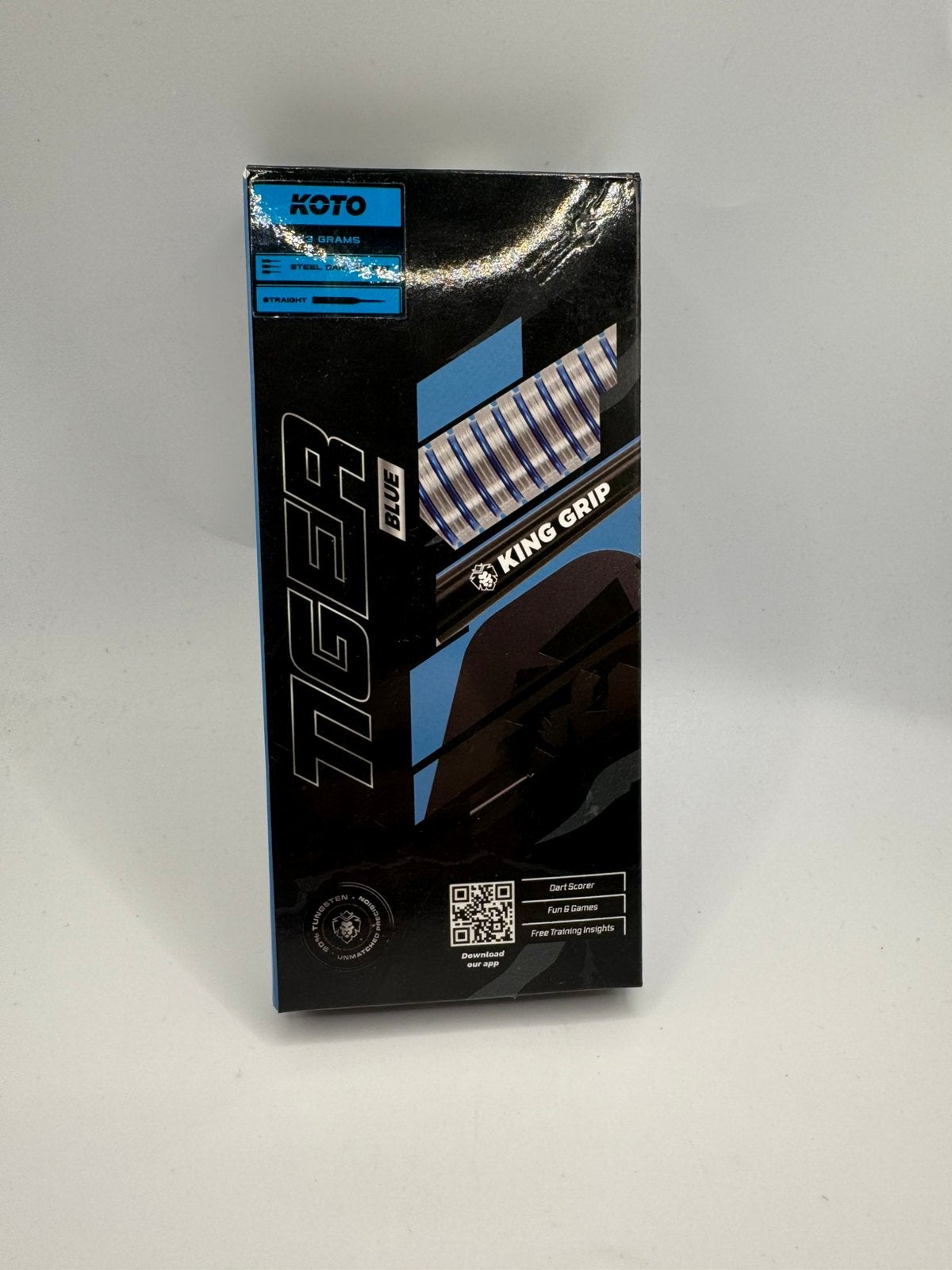 Koto Tiger Blue 23 Gram Dartpijlen, Ophalen of Verzenden, Zo goed als nieuw, Nvt, Pijlen