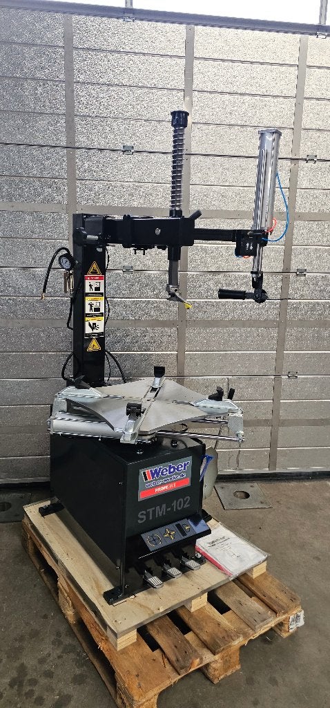 Weber STM-102 Bandenapparaat met hulparm - 230 Volt, Ophalen of Verzenden, Zo goed als nieuw