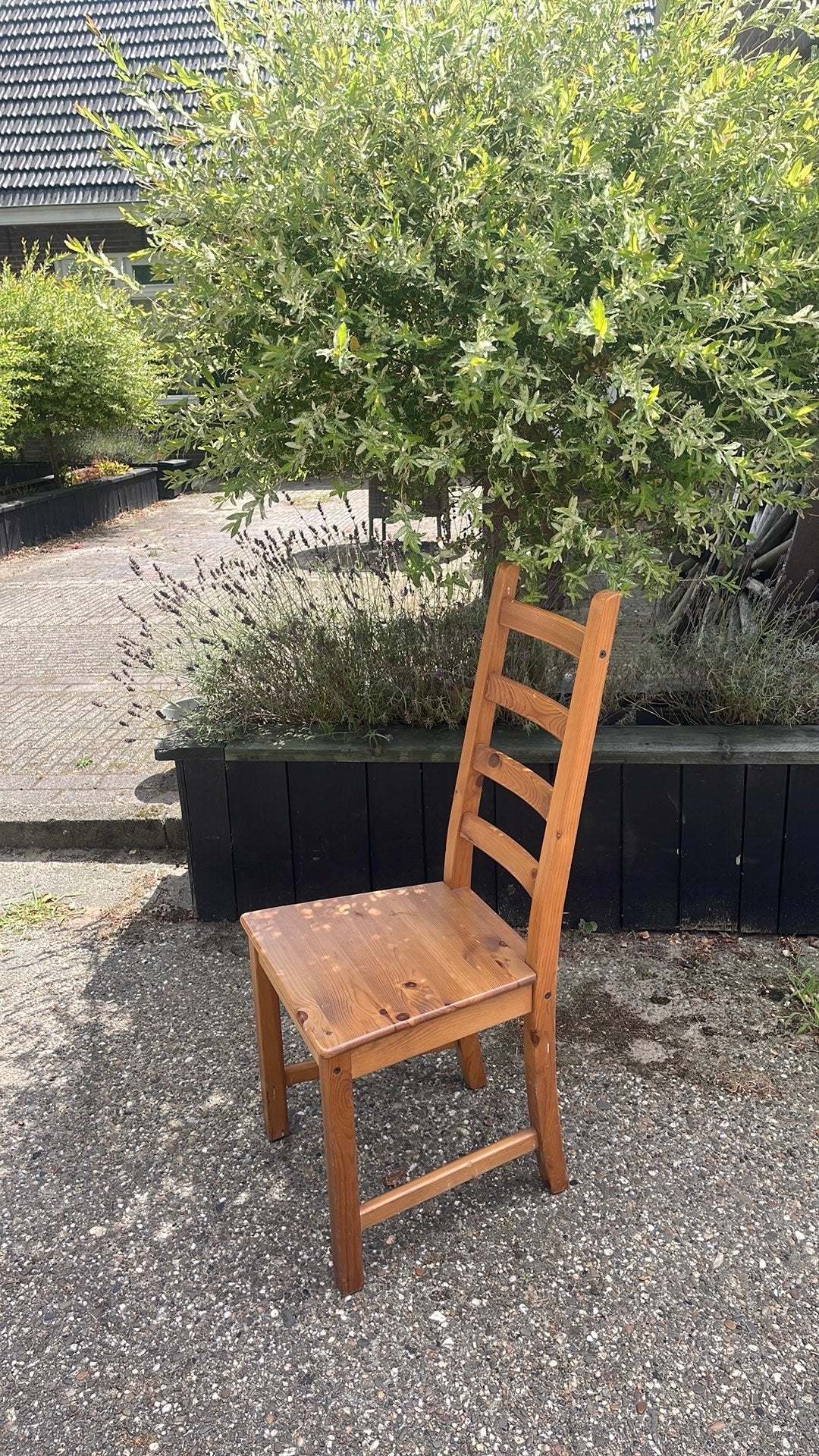 Set van 15 IKEA Kaustby stoelen - opknappers!, Ophalen, Gebruikt, Overige kleuren, Landelijk