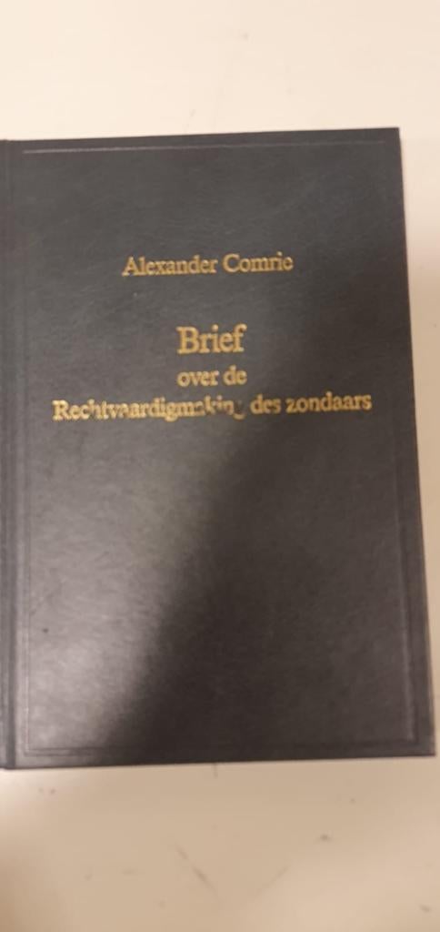 A. Comrie. Brief over de rechtvaardigmaking., Boeken, Ophalen of Verzenden, Gelezen, Christendom | Protestants