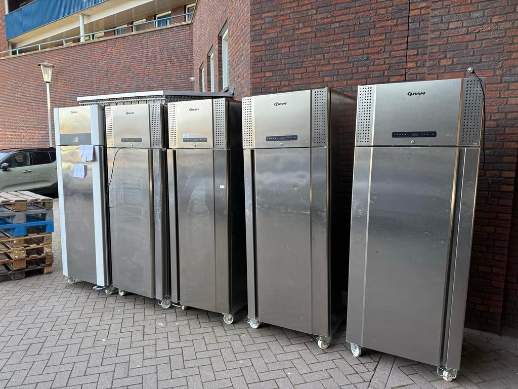 IN PRIJS VERLAAGD! div gram diepvrieskasten / vriezers, Gebruikt, 160 cm of meer, Ophalen, Vrieskast