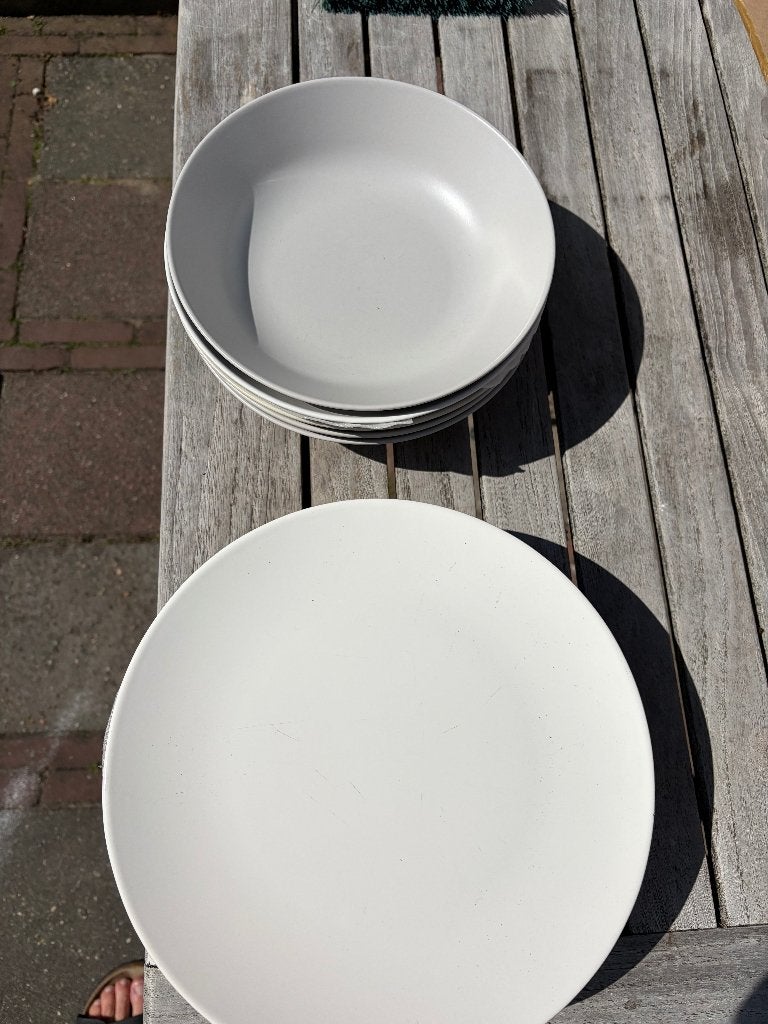 servies (ikea)  en bestek, Huis en Inrichting, Keuken | Servies, Ophalen, Overige materialen, Gebruikt, IKEA