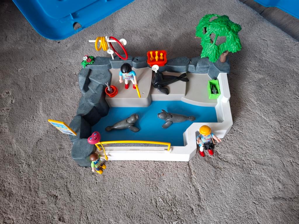 Playmobile zeeleeuw verblijf, Kinderen en Baby's, Ophalen of Verzenden, Gebruikt, Complete set