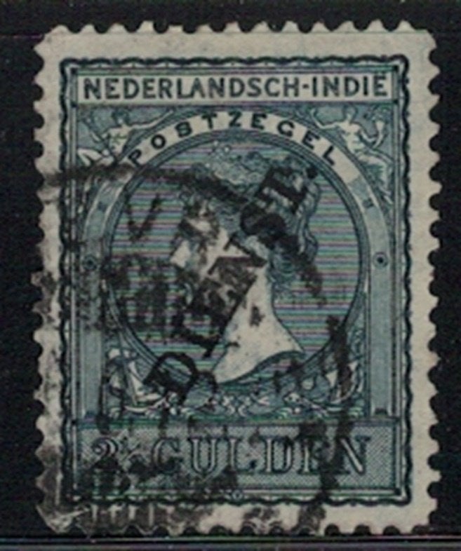A839 Ned.Indie Dienst 27 gestempeld, Postzegels en Munten, Postzegels | Nederlands-Indië en Nieuw-Guinea, Verzenden, Gestempeld