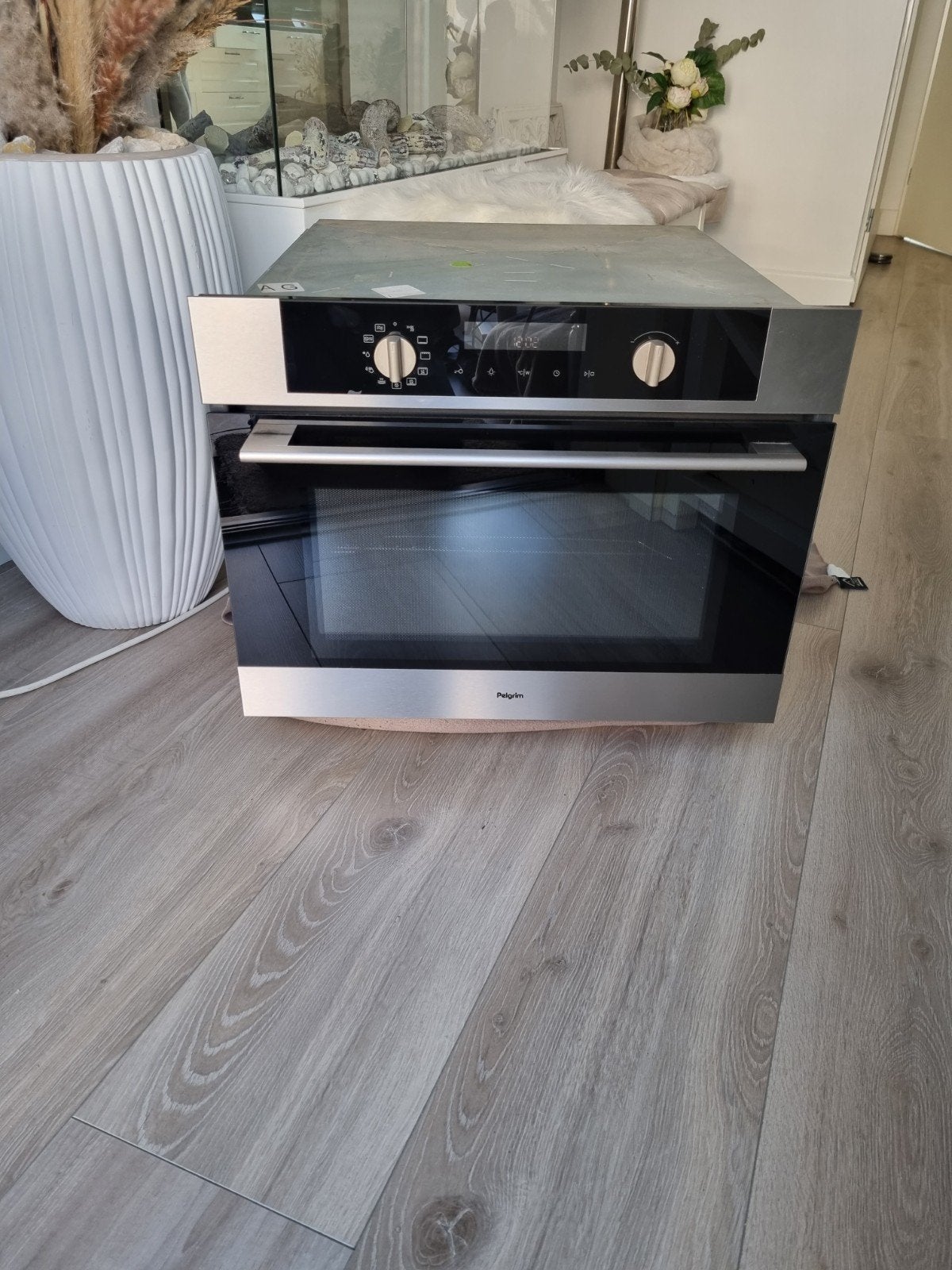 Luxe Pelgrim combi oven magnetron, Ophalen, Pelgrim, Inbouw, 55 tot 60 cm