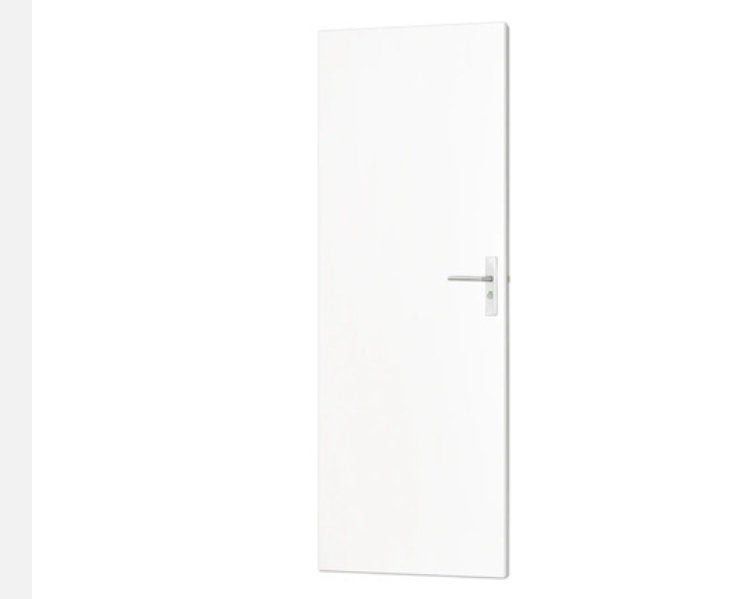Opdekdeur 93,5 x 211 cm - Wit, Doe-het-zelf en Verbouw, Deuren en Horren, Gebruikt, 80 tot 100 cm, Binnendeur, Ophalen of Verzenden