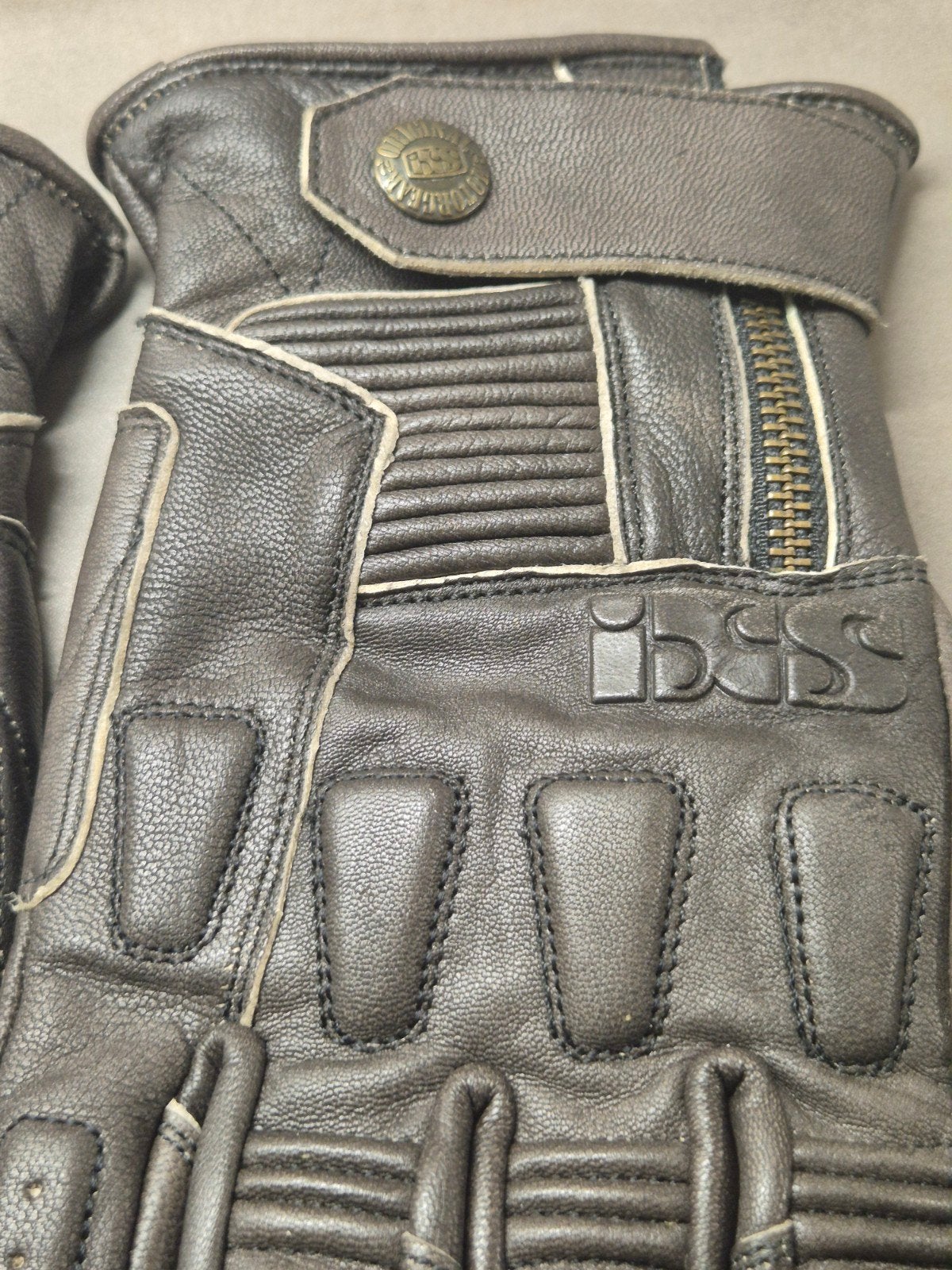 caferacer motorhandschoenen merk IXS maat L, Motoren, Heren, Ophalen of Verzenden, Nieuw zonder kaartje, IXS