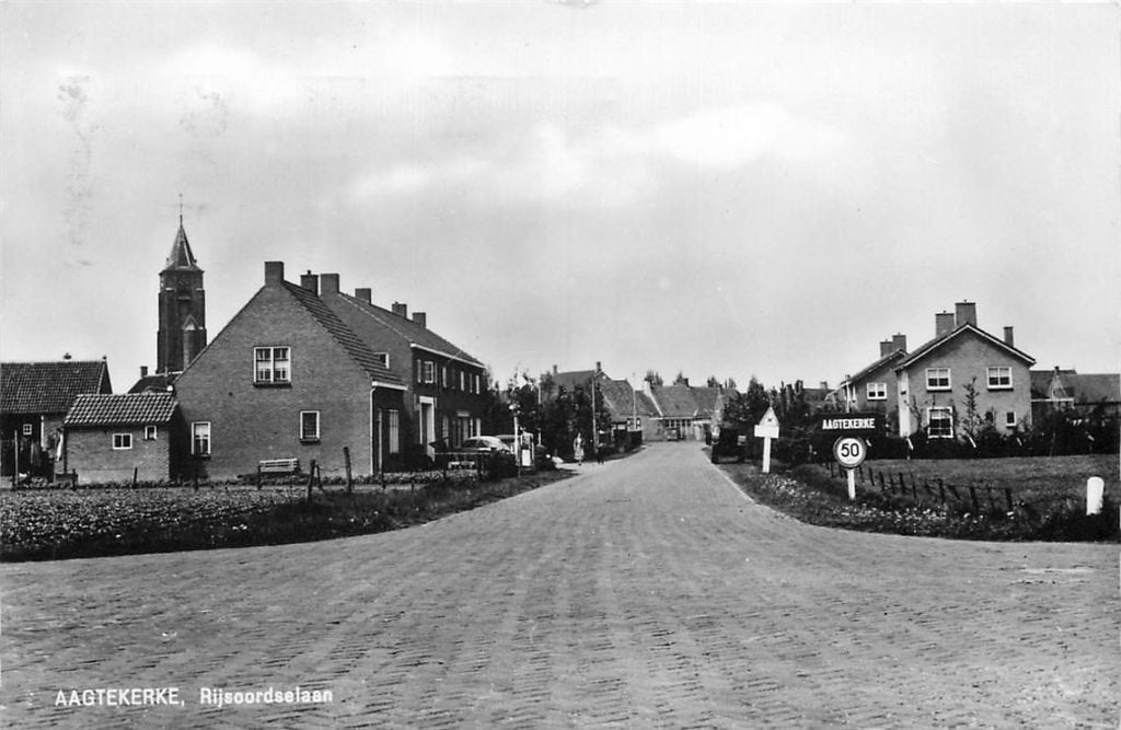 701-415-041 Aagtekerke Rijsoordselaan, Verzenden, Voor 1920, Zeeland