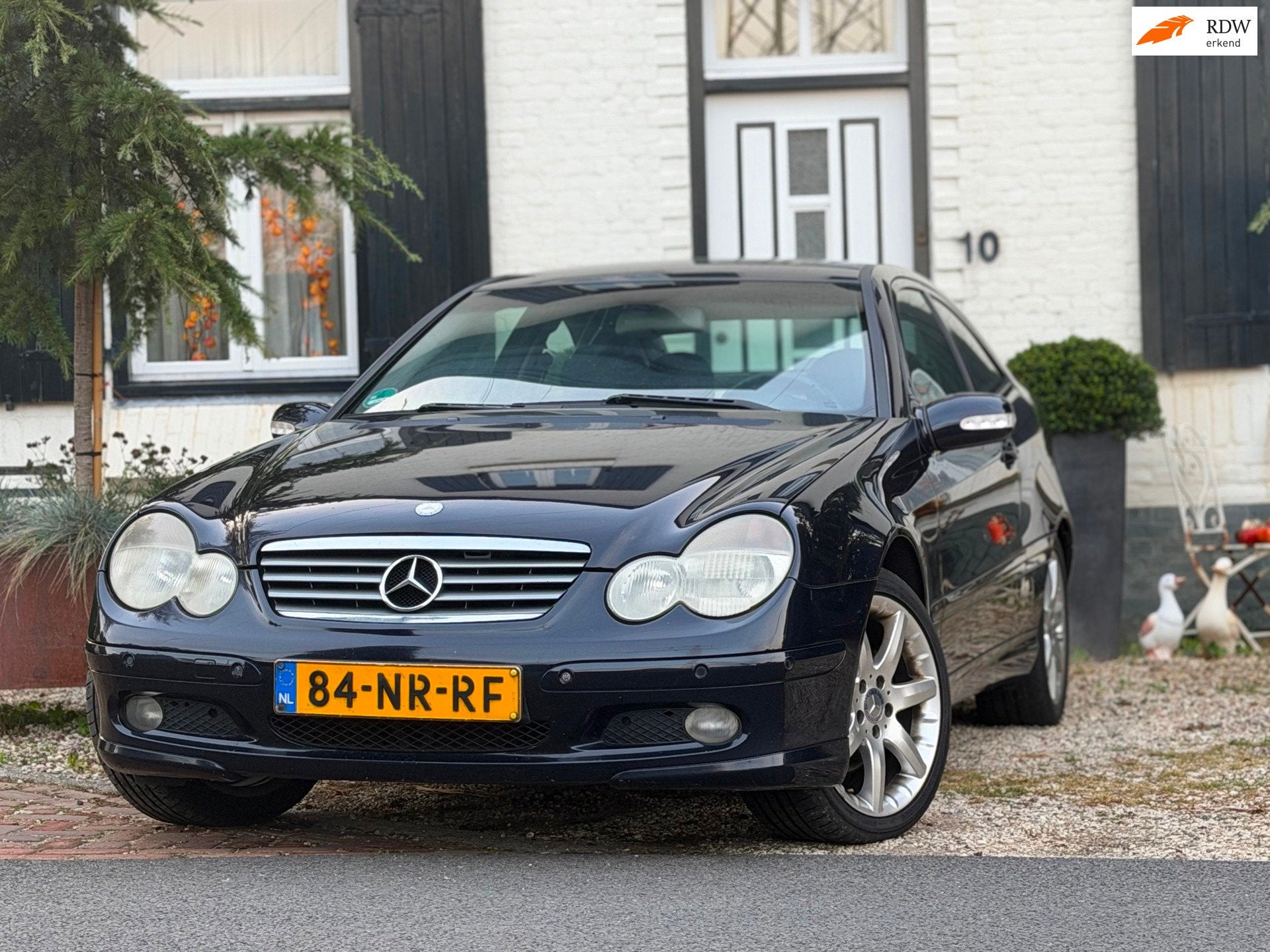 Mercedes-Benz C-klasse Sportcoupé 180 K.|Clima|Cruise|, Auto's, Gebruikt, 1796 cc, Handgeschakeld, Euro 4