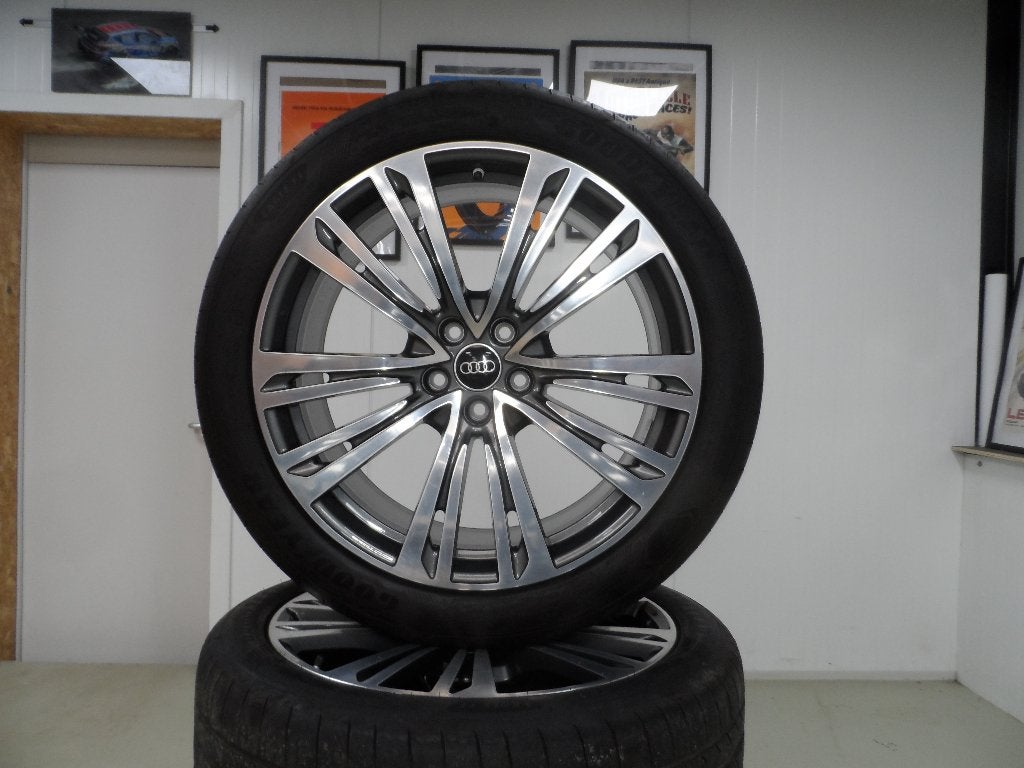 20 inch Audi S8 origineel zomervelgen set in nieuw staat, Audi, Gebruikt, Duitsland, 265 mm