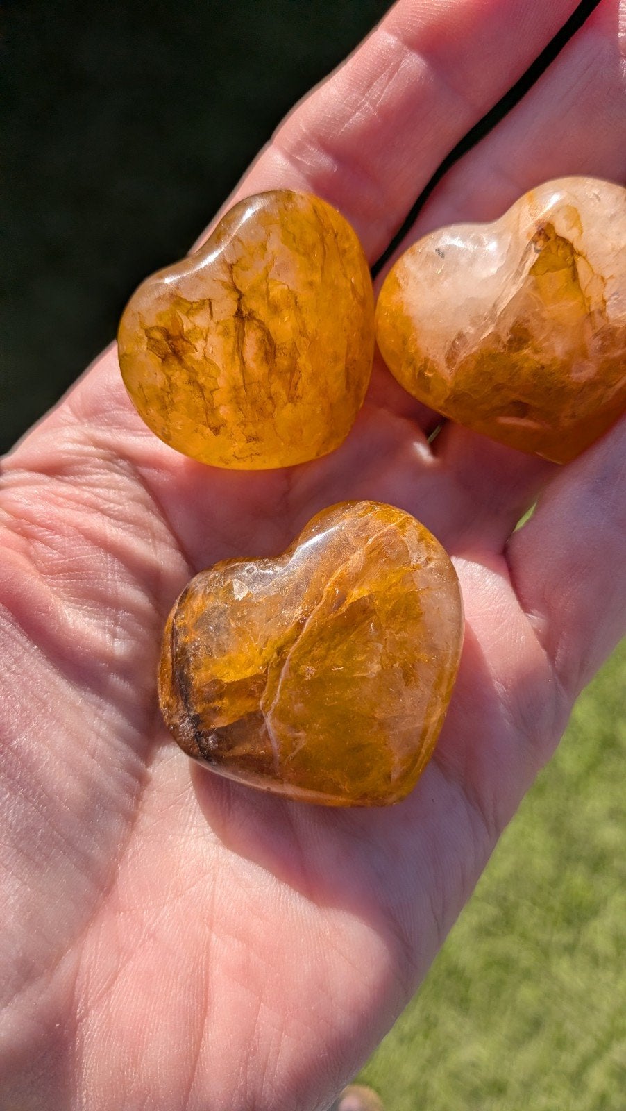 Golden healer/limoniet hartjes, Ophalen of Verzenden