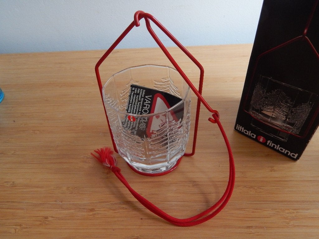 Iittala Kuusi waxinelichtlampje in originele doosje, Ophalen of Verzenden, Nieuw, Iittala