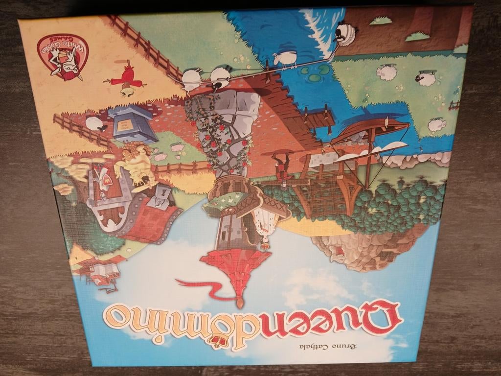 Queendomino Bordspel - Zo goed als nieuw, Een of twee spelers, Ophalen of Verzenden, Zo goed als nieuw, Blue Orange Games