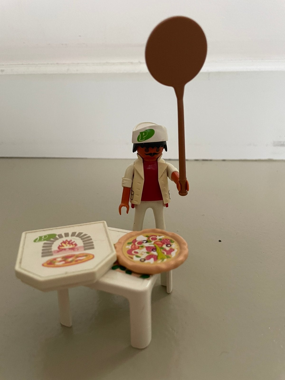 Playmobil pizzabakker pizza, Ophalen, Zo goed als nieuw