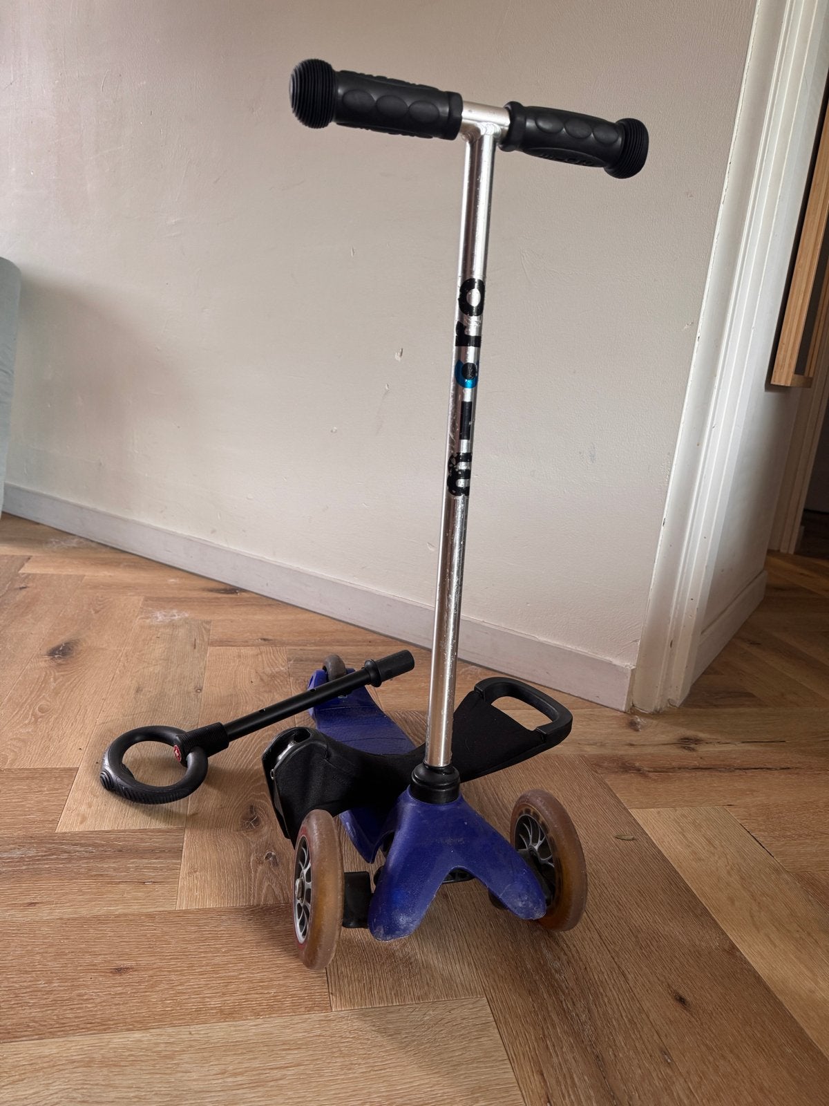 Blauwe Mini Micro 3in1 step compleet, Ophalen, Gebruikt, Gewone step