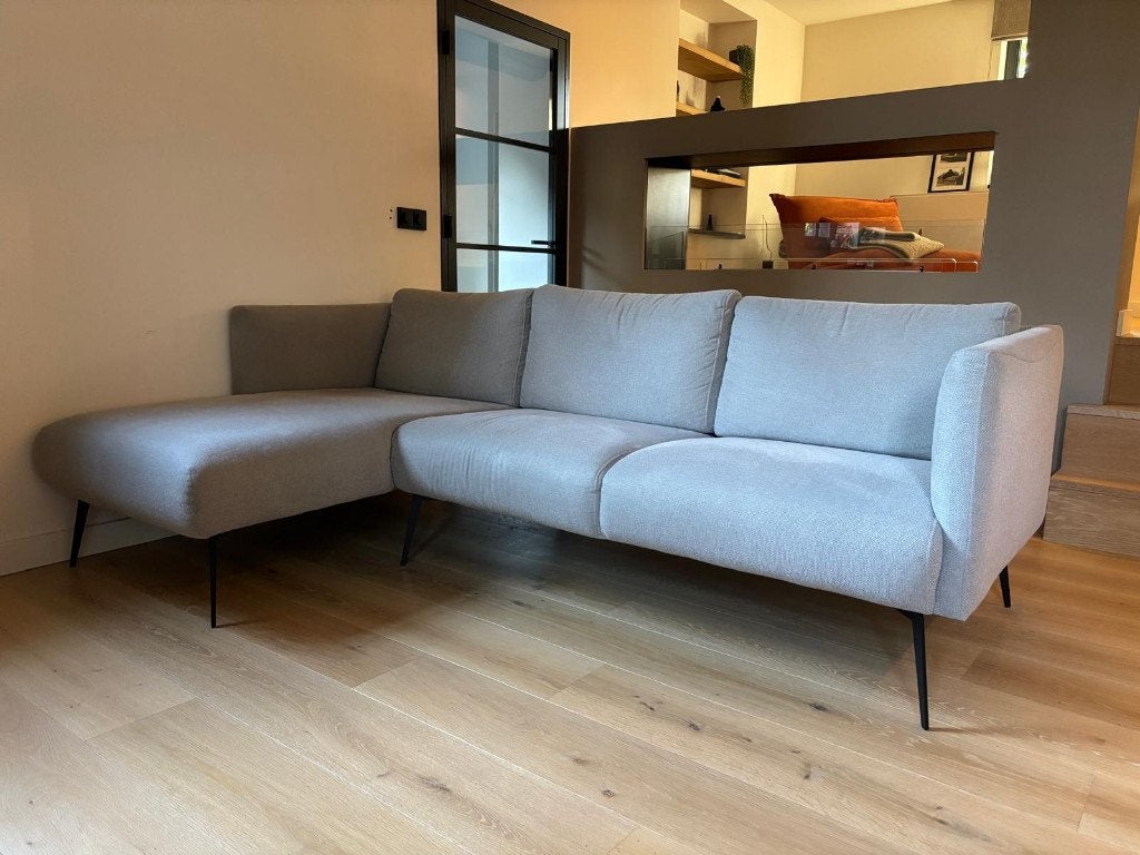 Bank Lund, 2,5 zits met longchair, Cape Paloma (Trendhopper), Ophalen, Gebruikt, 125 tot 150 cm, Hoekbank