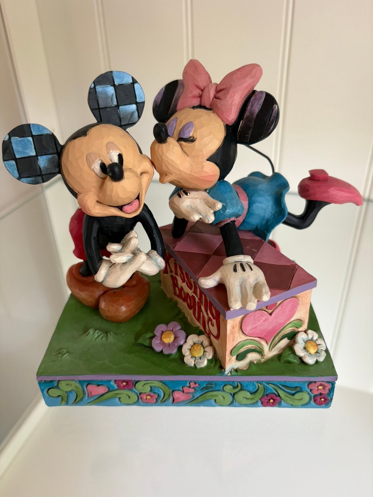 Disney Traditions Kissing Booth Mickey & Minnie, Ophalen of Verzenden