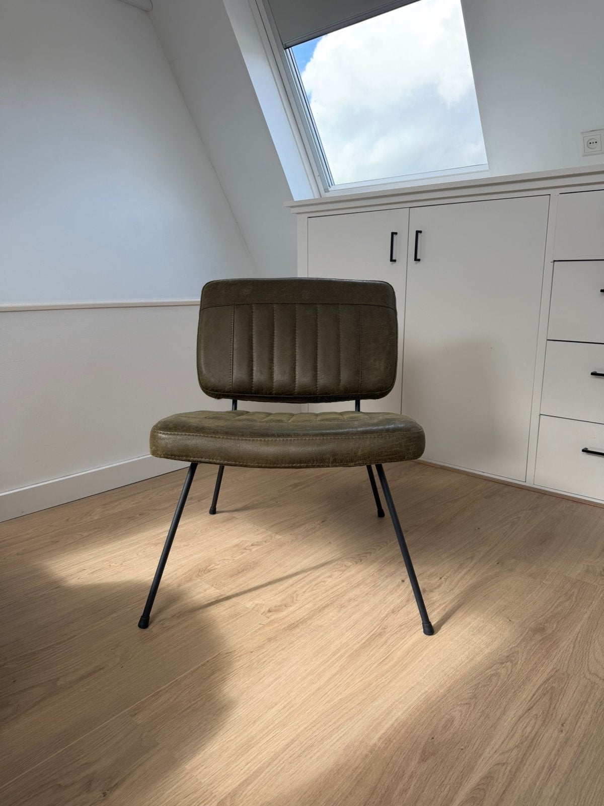 Fauteuil - Cocktail Het Anker - Donker Groen, Ophalen, Zo goed als nieuw, Overige kleuren, Eén