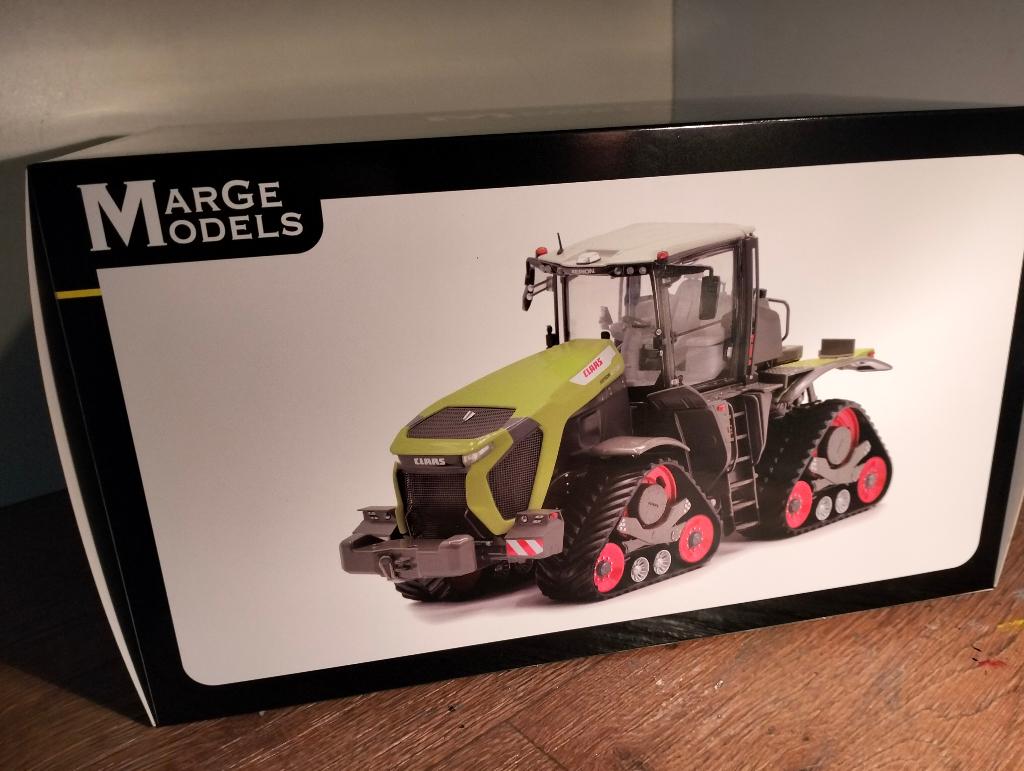 Te koop Marge Models Claas Xerion 12.590 Terra Trac., Ophalen of Verzenden, Nieuw, Tractor of Landbouw, Overige merken