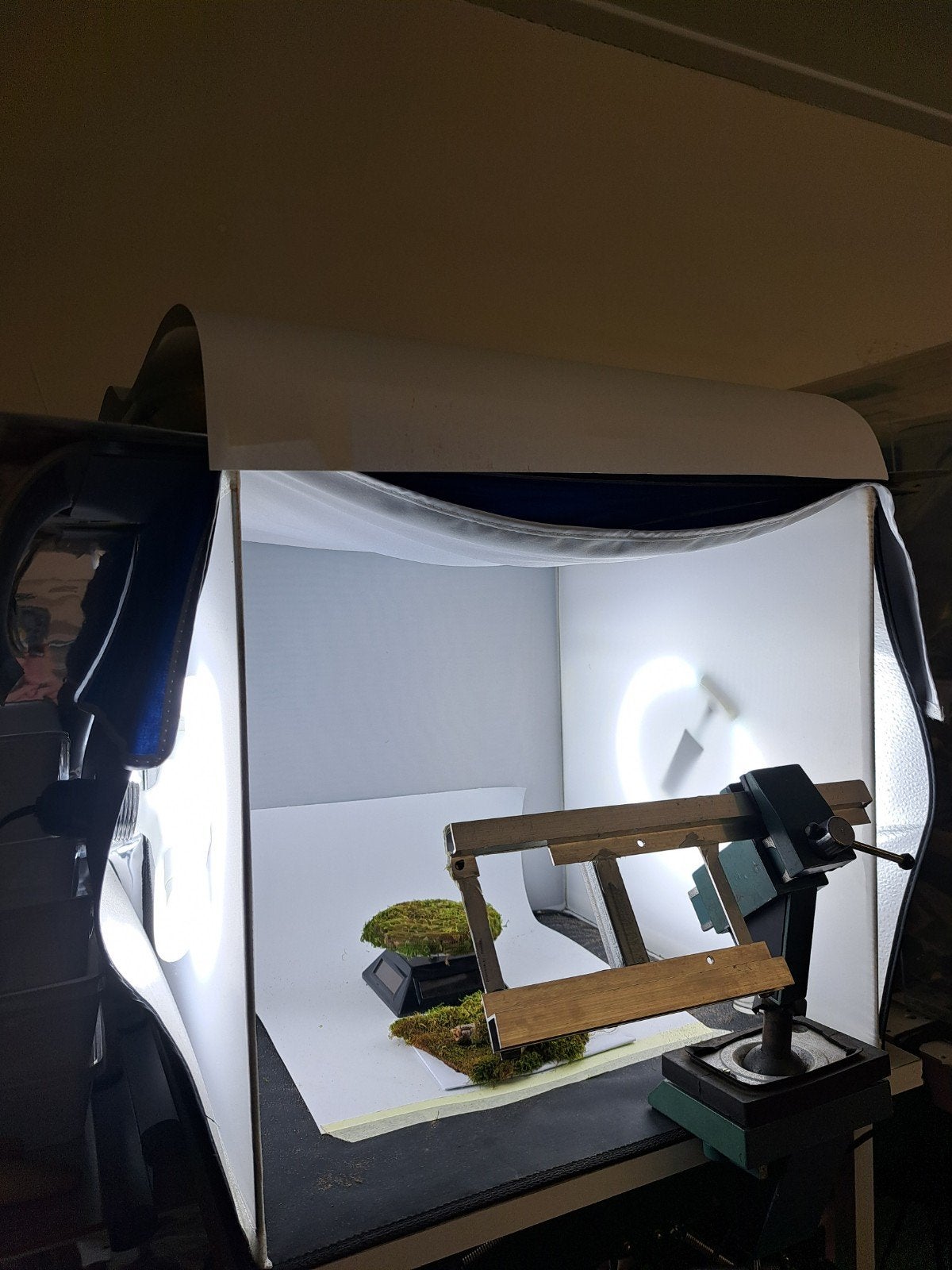 Mini Fotostudio / Lichttent met Verlichting, Audio, Tv en Foto, Fotografie | Fotostudio en Toebehoren, Dimbaar, Ophalen of Verzenden