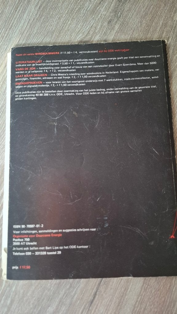 Windbouw werk 1, Boeken, Ophalen, Gelezen, Overige niveaus, Nederlands