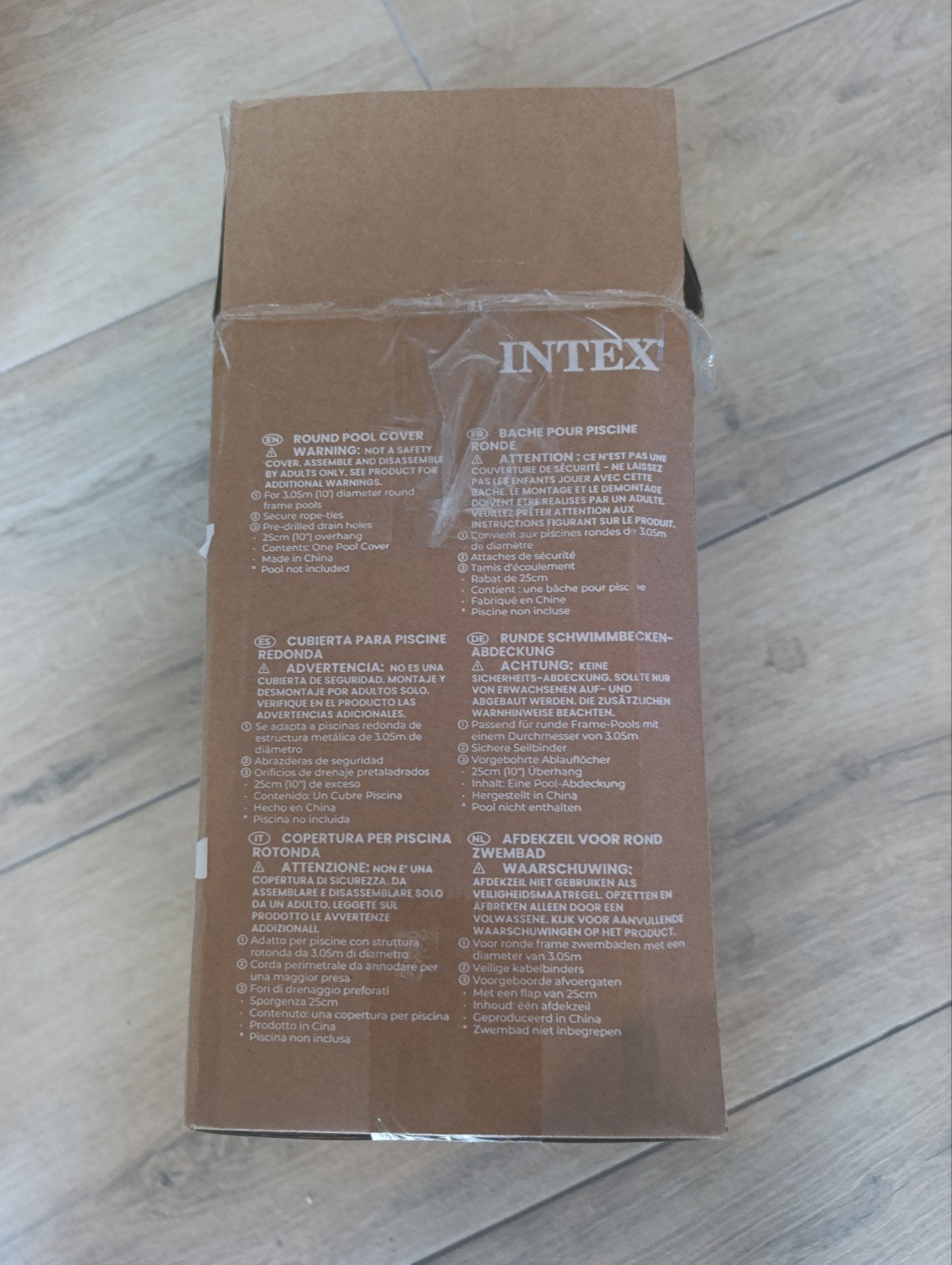 Intex Afdekzeil voor rond zwembad - Nieuw in doos, Tuin en Terras, Ophalen of Verzenden, Nieuw, Afdekzeil