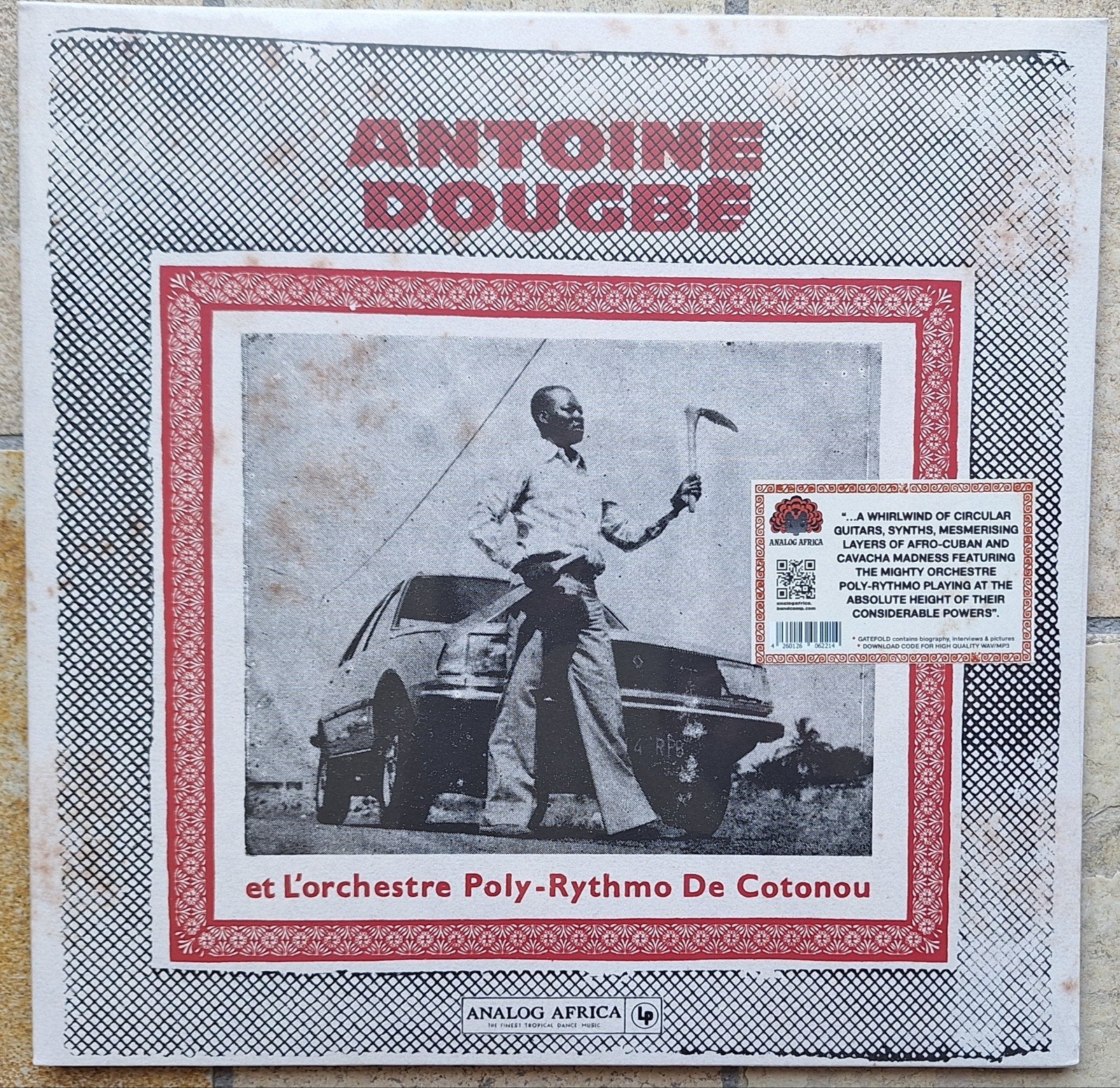 Antoine Dougbé & l'Orchestre Poly-Rythmo De Cotonou LP, Complilatie, Ophalen of Verzenden, 12 inch, Dubbel-LP