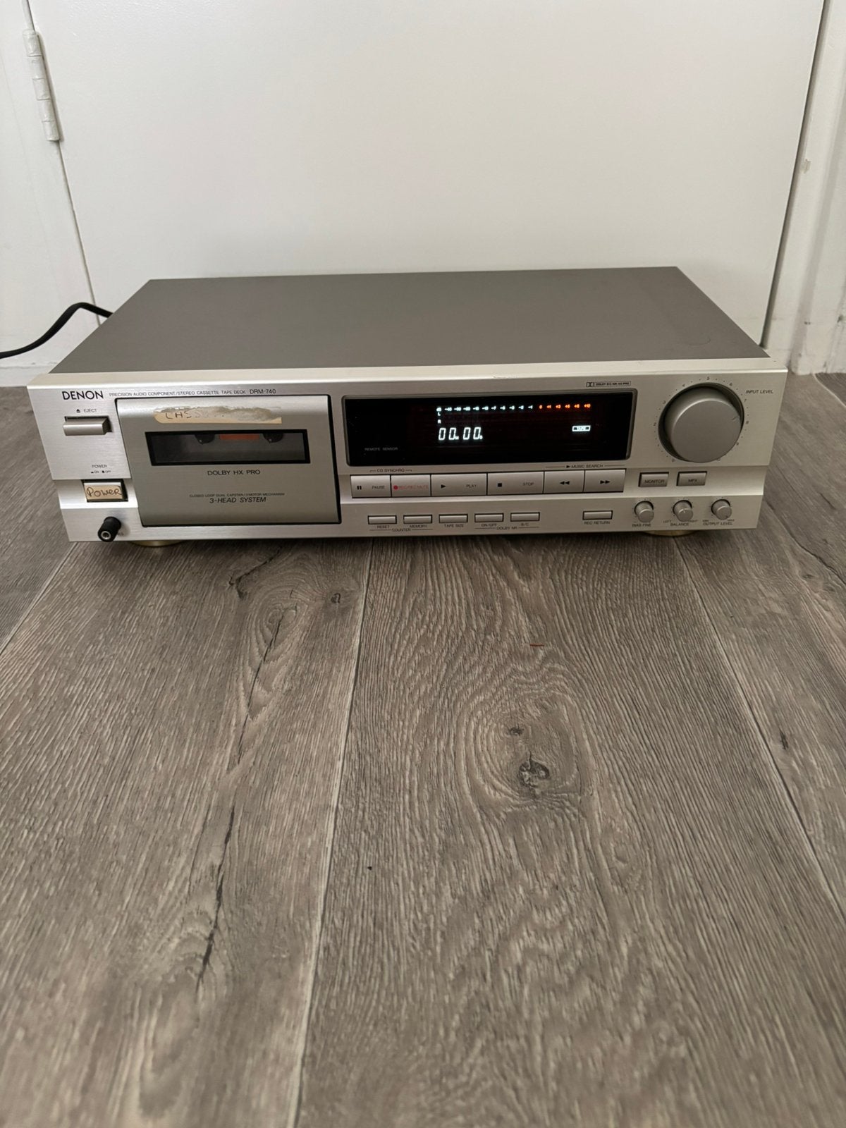 Denon DRM-740 Cassettedeck – High-End 3-Kops Deck, Audio, Tv en Foto, Cassettedecks, Ophalen of Verzenden, Denon