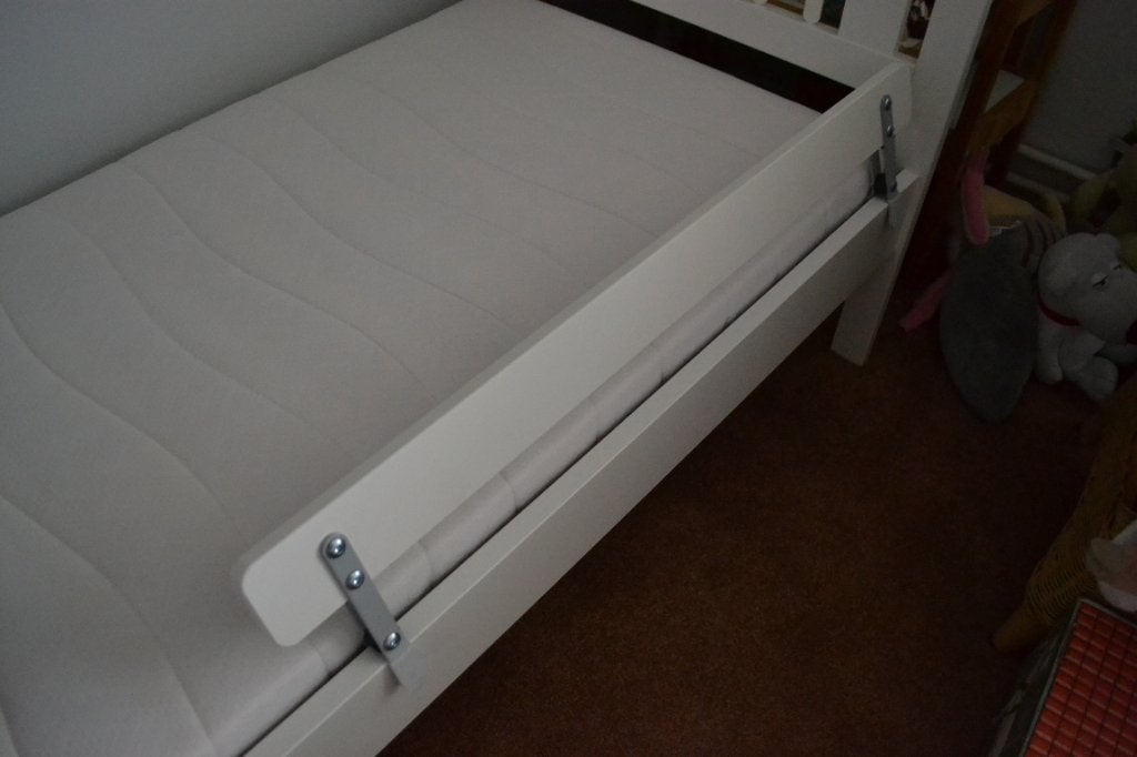 Peuterbed 160x70  incl.matras en zijstukje, Gebruikt, 70 tot 85 cm, 160 tot 180 cm, Ophalen