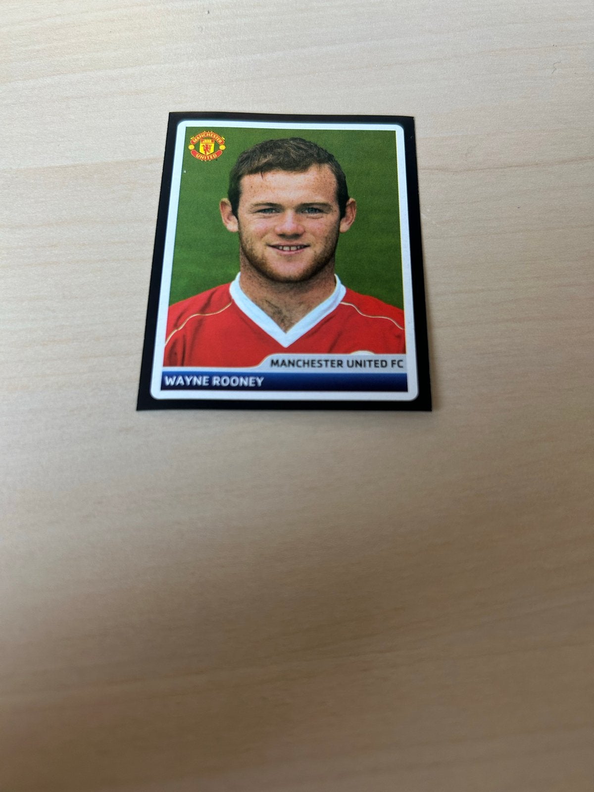 Wayne Rooney Panini UEFA Champions League 2006-2007 sticker, Ophalen of Verzenden, Zo goed als nieuw, Sport