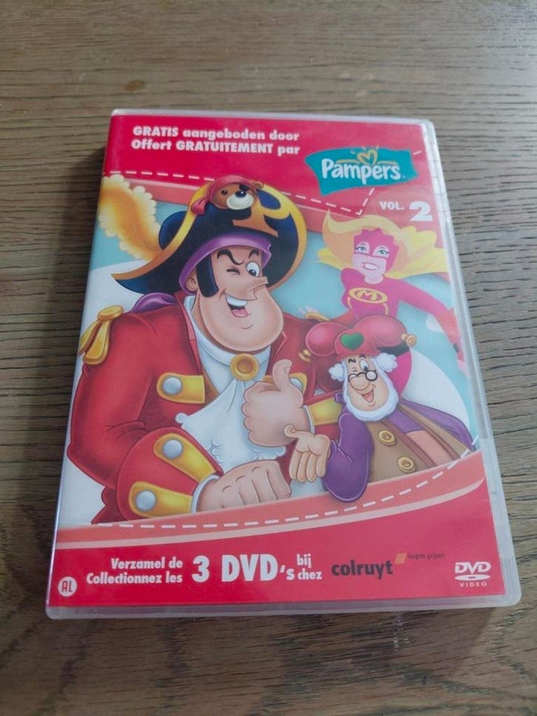Studio 100 dvd 2 Plop, Piet Piraat, Mega Mindy., Gebruikt, Alle leeftijden, Ophalen of Verzenden, Komedie