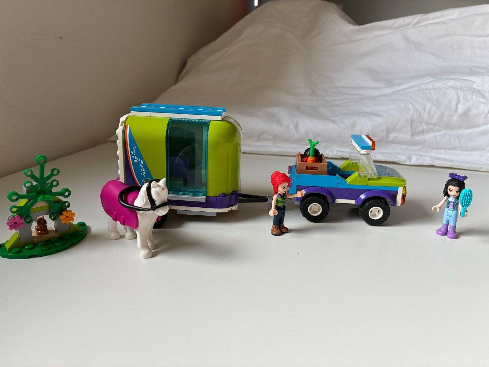 Lego Friends 41371 Mia's paardentrailer, Lego, Friends, Ophalen of Verzenden, Zo goed als nieuw