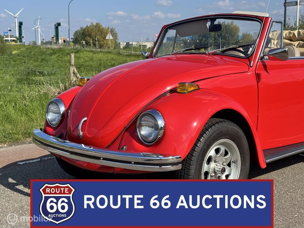 Volkswagen Beetle Cabriolet | 1970 | Route 66 Auctions, Auto's, Oldtimers, Overige carrosserieën, Volkswagen, Zwart, Bedrijf