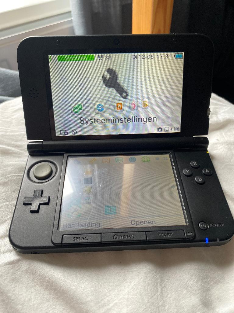 Nintendo 3ds xl, Ophalen, Zo goed als nieuw, Zilver, 3DS XL